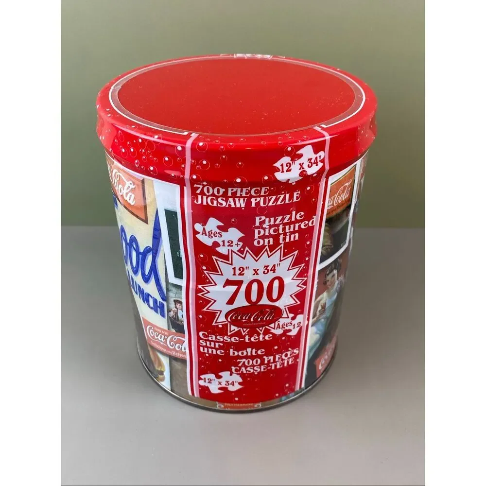 Vintage Coca Cola - Puzzle - 700 Pc - Tin SEALED Unopened
